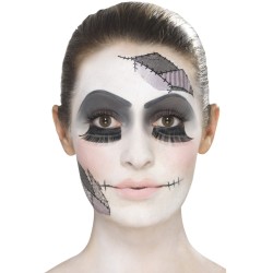 Kit de Maquillage,  Tatouage et Faux cils Halloween Doll. n4