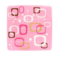8 Assiettes Carr Rose Vintage Maxi