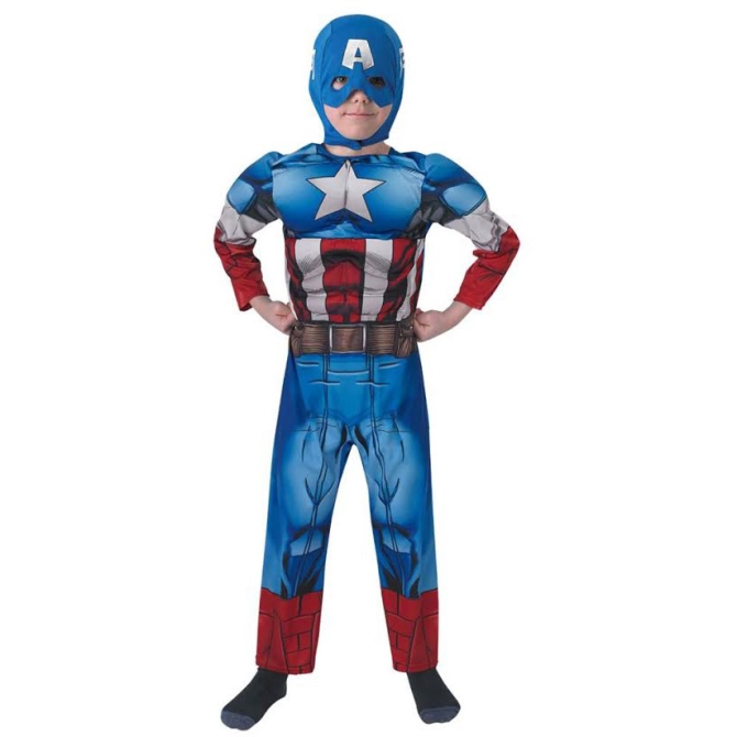 Dguisement de Captain America Avengers Assemble Luxe 