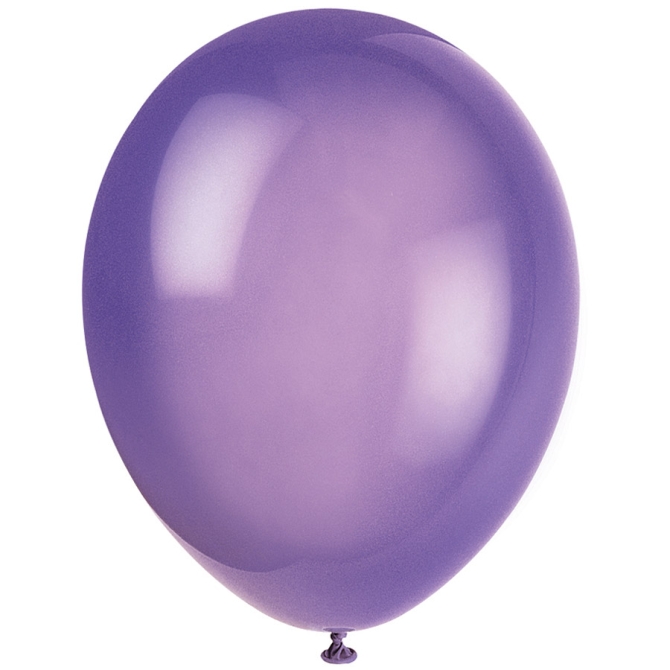 50 Ballons Crystal Violet fonc 