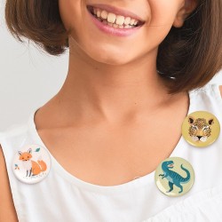 6 badges Animaux. n1