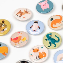 6 badges Animaux. n2