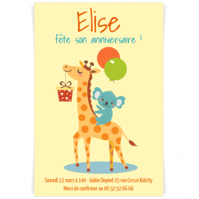 Les Invitations D Anniversaire Jungle Savane Safari La Decoration D Anniversaire Pour Votre Enfant Annikids