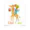 8 Tatouages à personnaliser - Girafe Happy images:#0