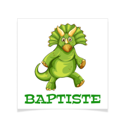 8 Tatouages à personnaliser - Dinosaure. n°1