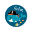 Badge  personnaliser - Pirate Ahoy!