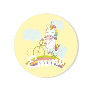 Badge  personnaliser - Licorne Baby