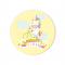 Badge à personnaliser - Licorne Baby images:#0
