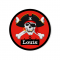 Badge à personnaliser - Pirate Tête de Mort images:#2