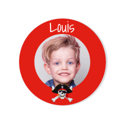 Badge  personnaliser - Pirate Party Photo. n1