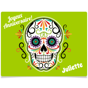 Fotocroc rectangle  personnaliser - Calavera