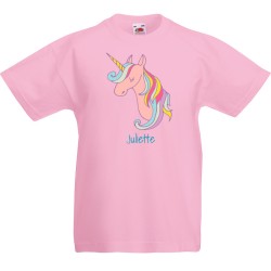 T-shirt  personnaliser - Tte de Licorne. n2