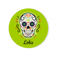 Badge  personnaliser - Calavera