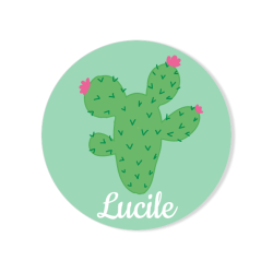 Badge  personnaliser - Cactus. n2