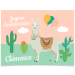 Fotocroc rectangle  personnaliser - Lama. n1