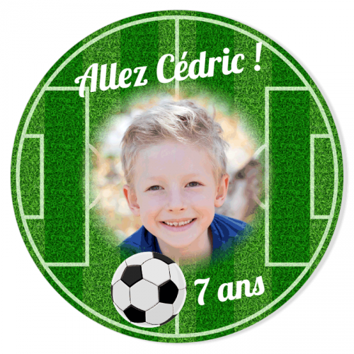 Fotocroc  personnaliser - Terrain de Foot fondu 