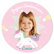 Fotocroc à personnaliser - Licorne Etoile Photo