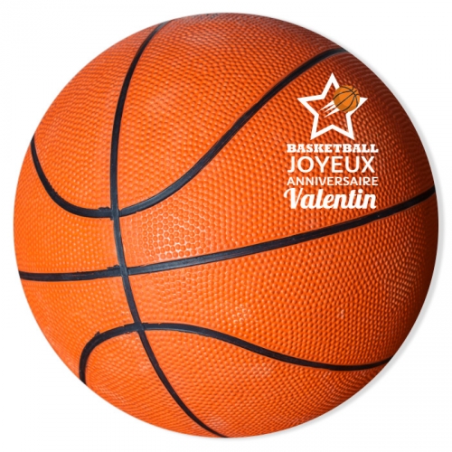 Fotocroc A Personnaliser Ballon De Basket Pour L Anniversaire De Votre Enfant Annikids