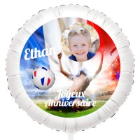 Ballon  personnaliser -  Photo Allez les Bleus