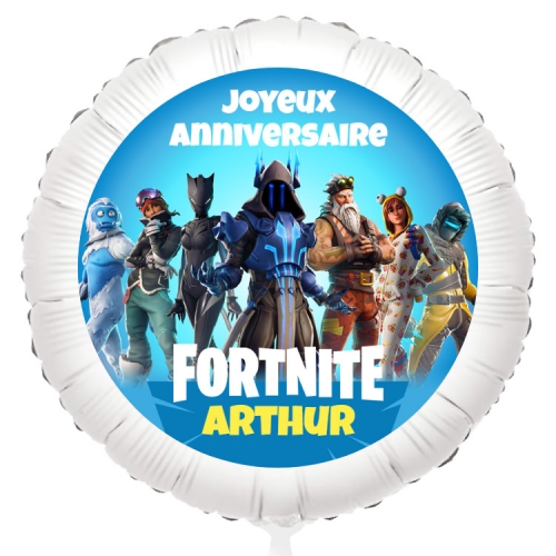 ballon fortnite helium 55 cm - ou se trouve les ballons fortnite