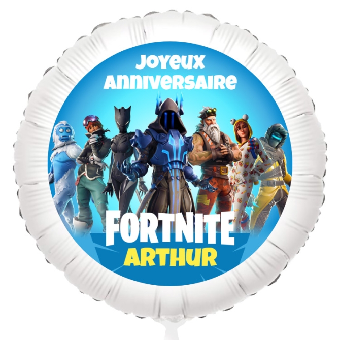 Ballon  personnaliser - Fortnite 