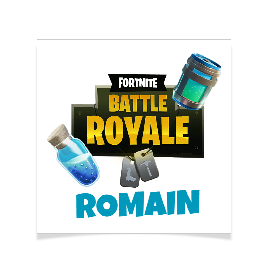 8 Tatouages à personnaliser - Battle Royale Fortnite 