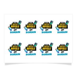 8 Tatouages à personnaliser - Battle Royale Fortnite. n°1