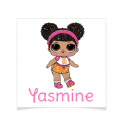 8 Tatouages à personnaliser - Lol Surprise Yasmine