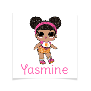 8 Tatouages  personnaliser - Lol Surprise Yasmine