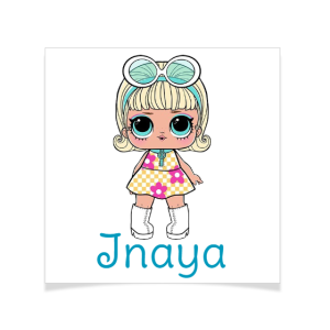 8 Tatouages  personnaliser - Lol Surprise Inaya
