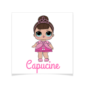 8 Tatouages  personnaliser - Lol Surprise Capucine