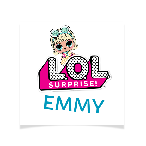 8 Tatouages  personnaliser - Lol Surprise 