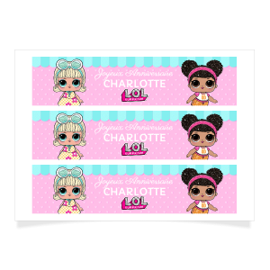 Contours  personnaliser - Lol Surprise