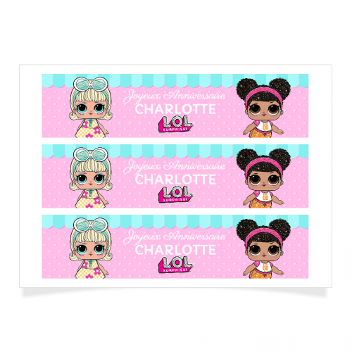 Contours A Personnaliser Lol Surprise Pour L Anniversaire De Votre Enfant Annikids