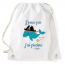 Sac d'activits  personnaliser - Baleine