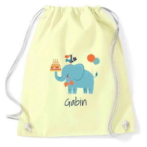 Sac d'activits  personnaliser - Elphant