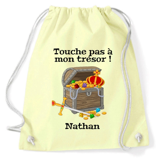 Sac d activits  personnaliser - Trsor Pirate 