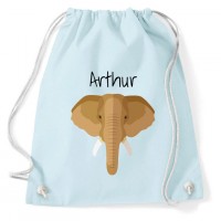 Sac d'activits  personnaliser - Elephant