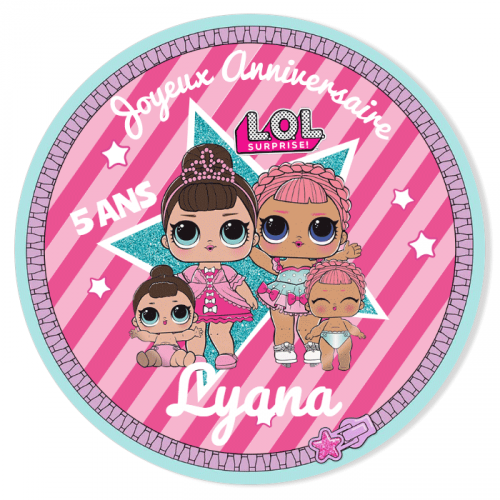 Fotocroc A Personnaliser Lol Surprise Pour L Anniversaire De Votre Enfant Annikids