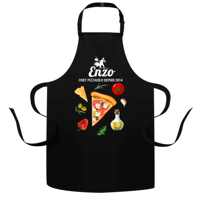 Tablier enfant à personnaliser - Pizzaiolo 
