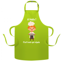 Tablier enfant  personnaliser - Cuistot Rgale