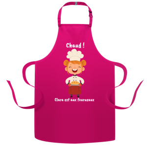 Tablier de cuisine enfant personnalisé - KIDS CHEF – Nayliss