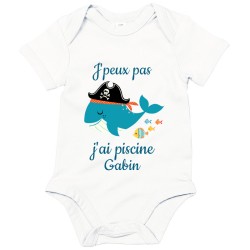 Body bb  personnaliser - Baleine. n1