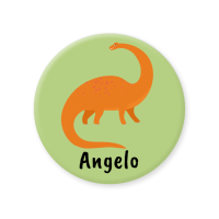 Badge  personnaliser - Diplodocus
