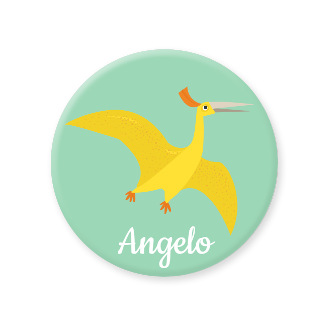 Badge à personnaliser - Ptéranodon 