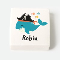 12 Guimauves personnalises - Baleine pirate