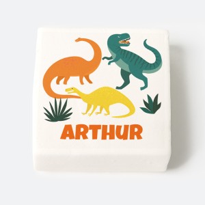 12 Guimauves personnalises - Dinosaures