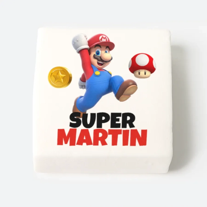 12 Guimauves personnalisées - Mario 