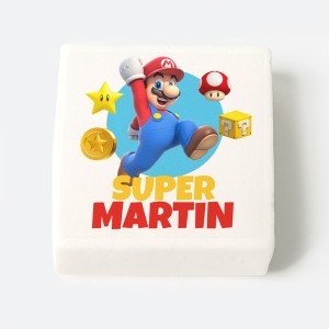 12 Guimauves personnalises - Mario
