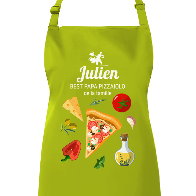 Tablier Adulte  personnaliser - Pizzaiolo 